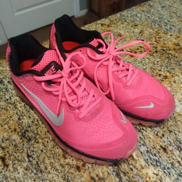 Rare Nike Air Max Running Shoes 898013-006 Women\'s Pink Running Shoes Size 8.5 main image 4